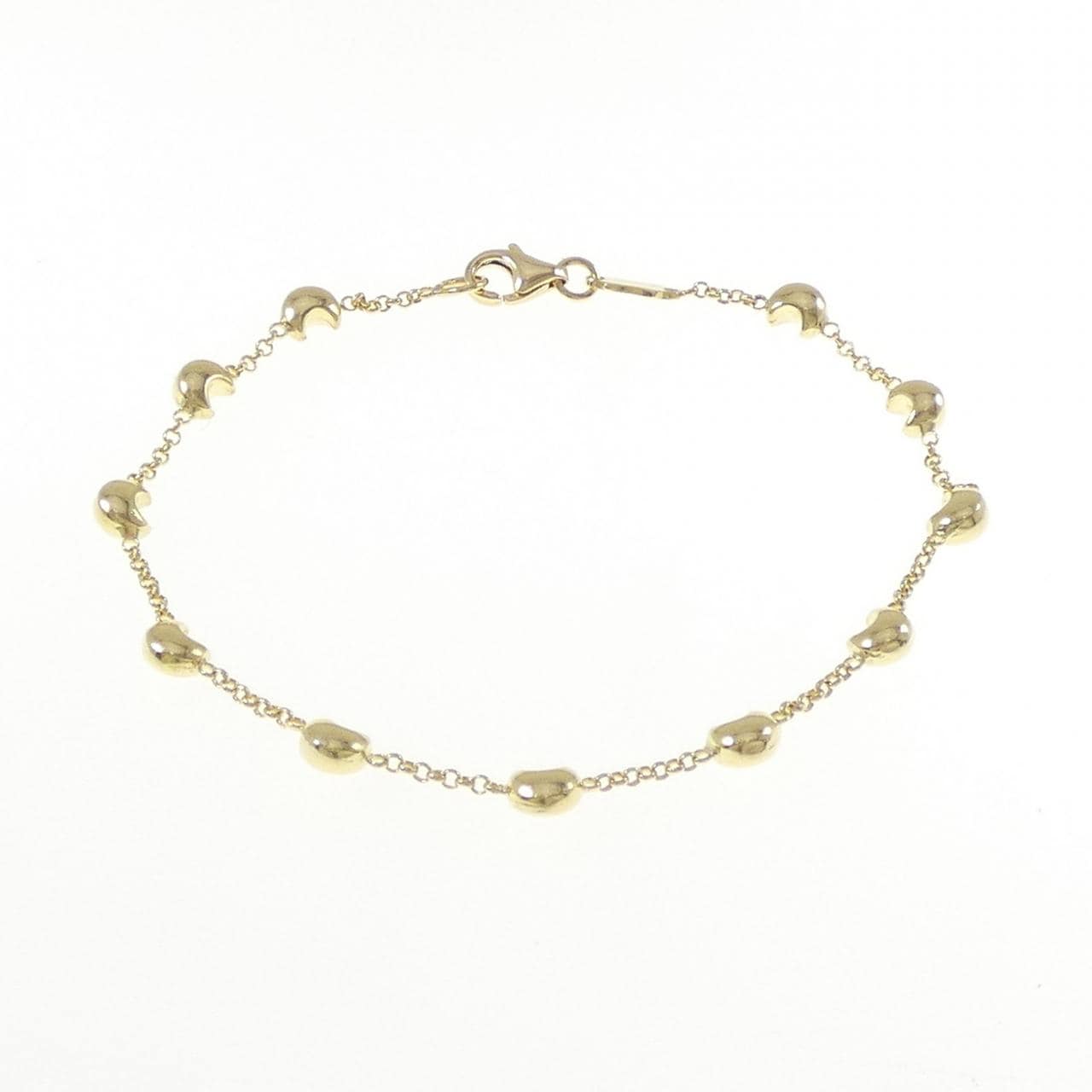 750YG Moon Bracelet