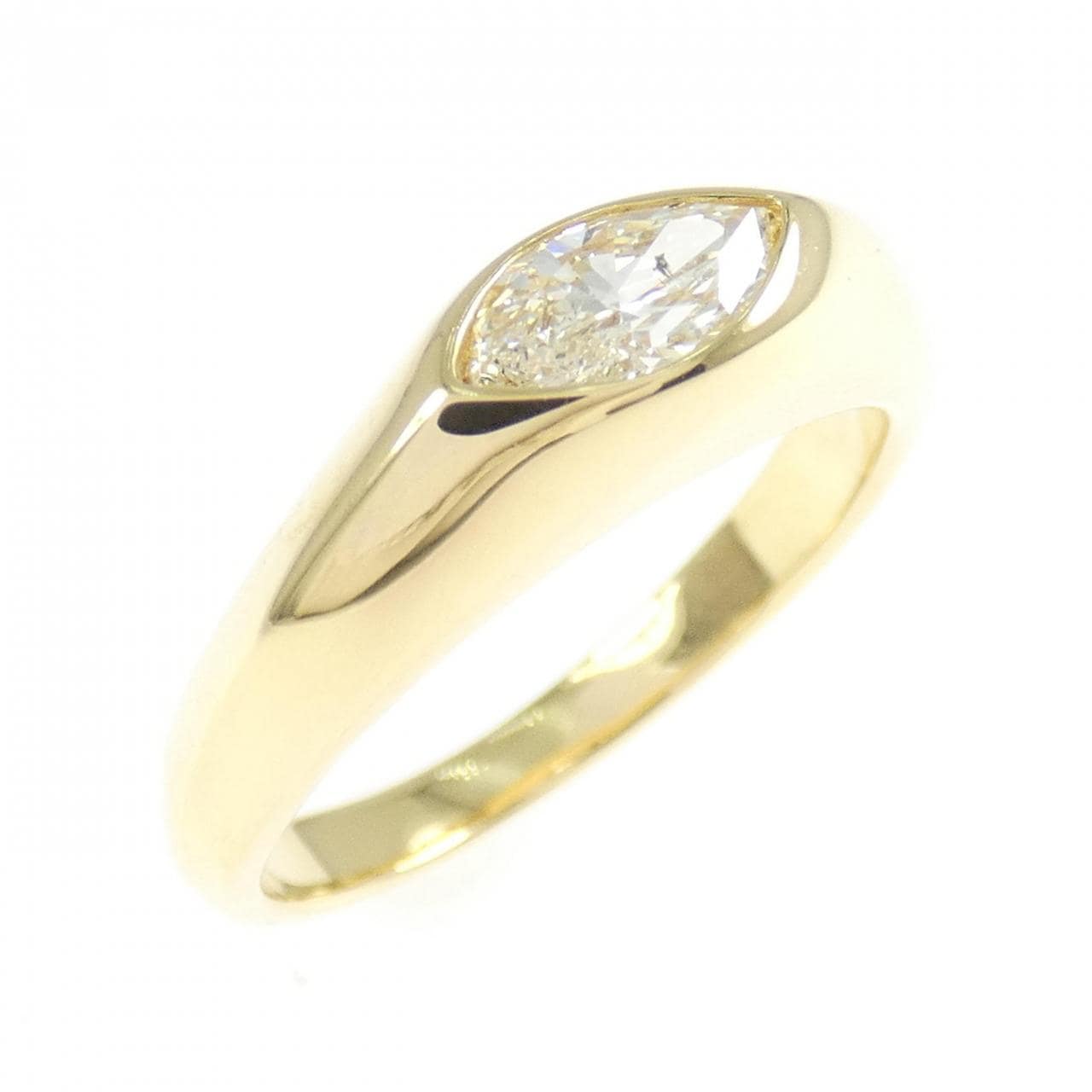 K18YG ダイヤモンド リング 0.44CT