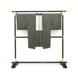 【未使用品】羽織　総絞り　藤娘　セミロング【きぬたや】