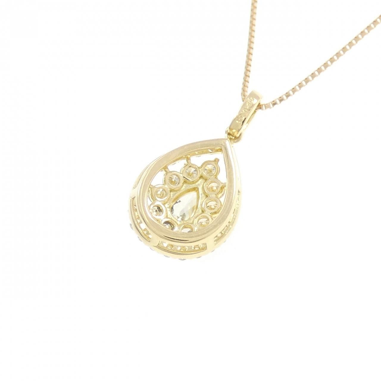 K18YG ダイヤモンド ネックレス 0.50CT