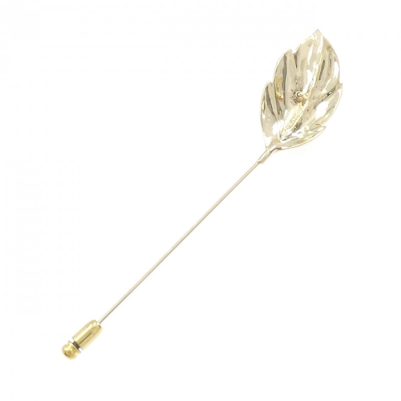 ミキモト エナメル ブローチ