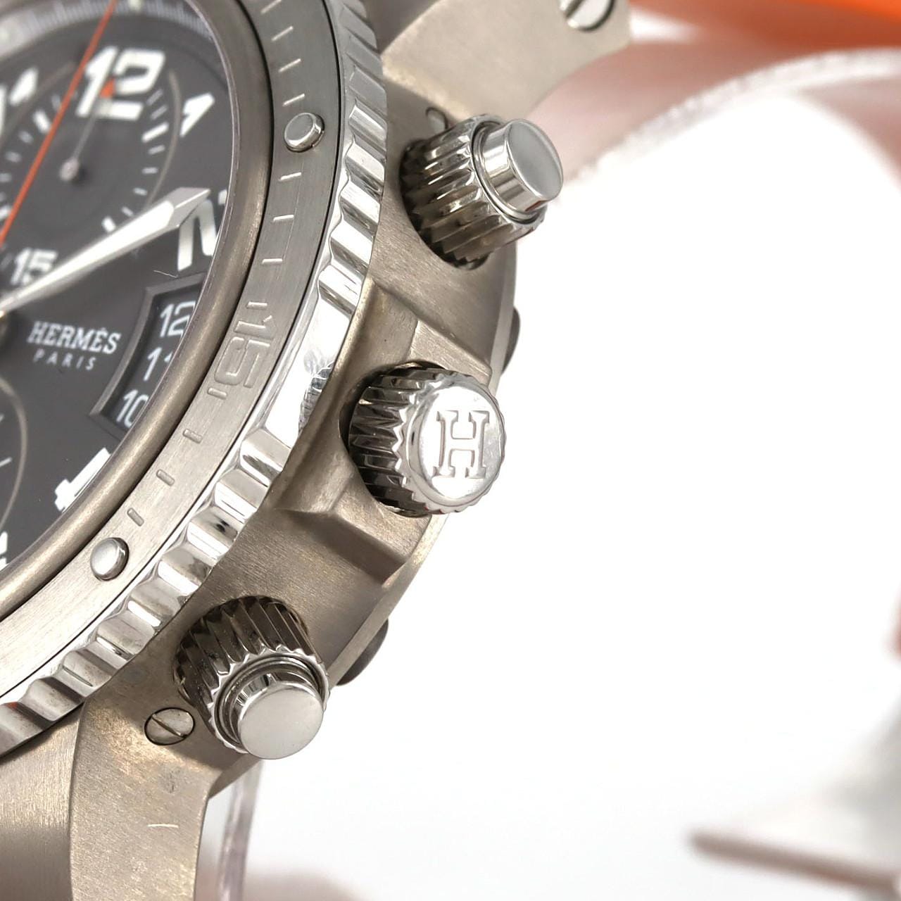 【ノーメンテナンス還元価格】エルメス クリッパーダイバークロノメカニック コンビ CP2.941 SSxTI 自動巻