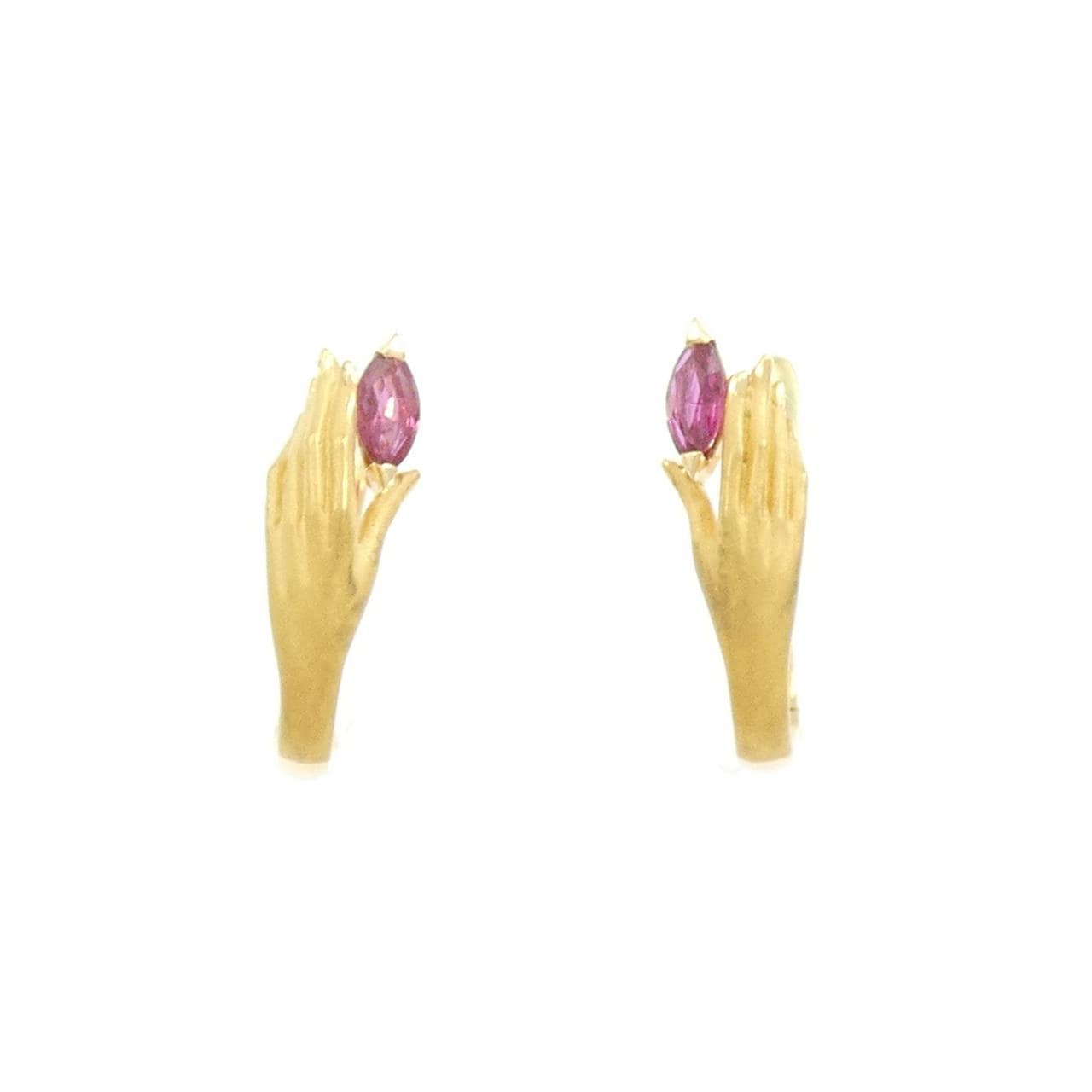 カレライカレラ ルビー ピアス