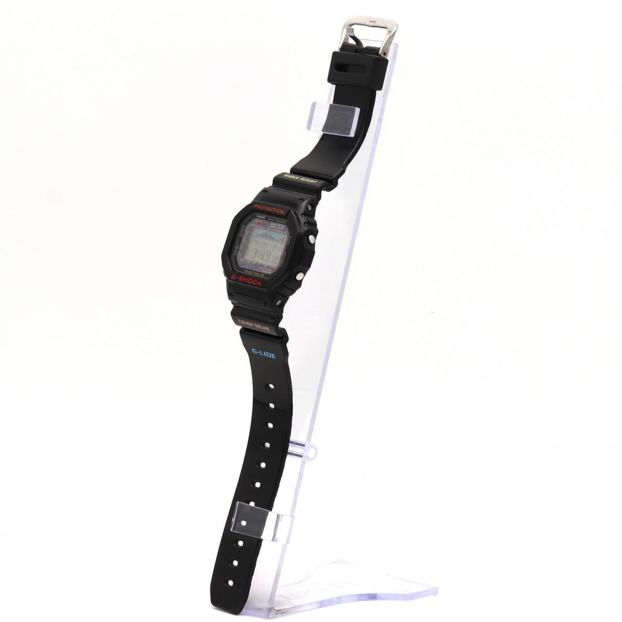 カシオ G-SHOCK･電波時計 GWX-5600-1JF ラバー ソーラークォーツ