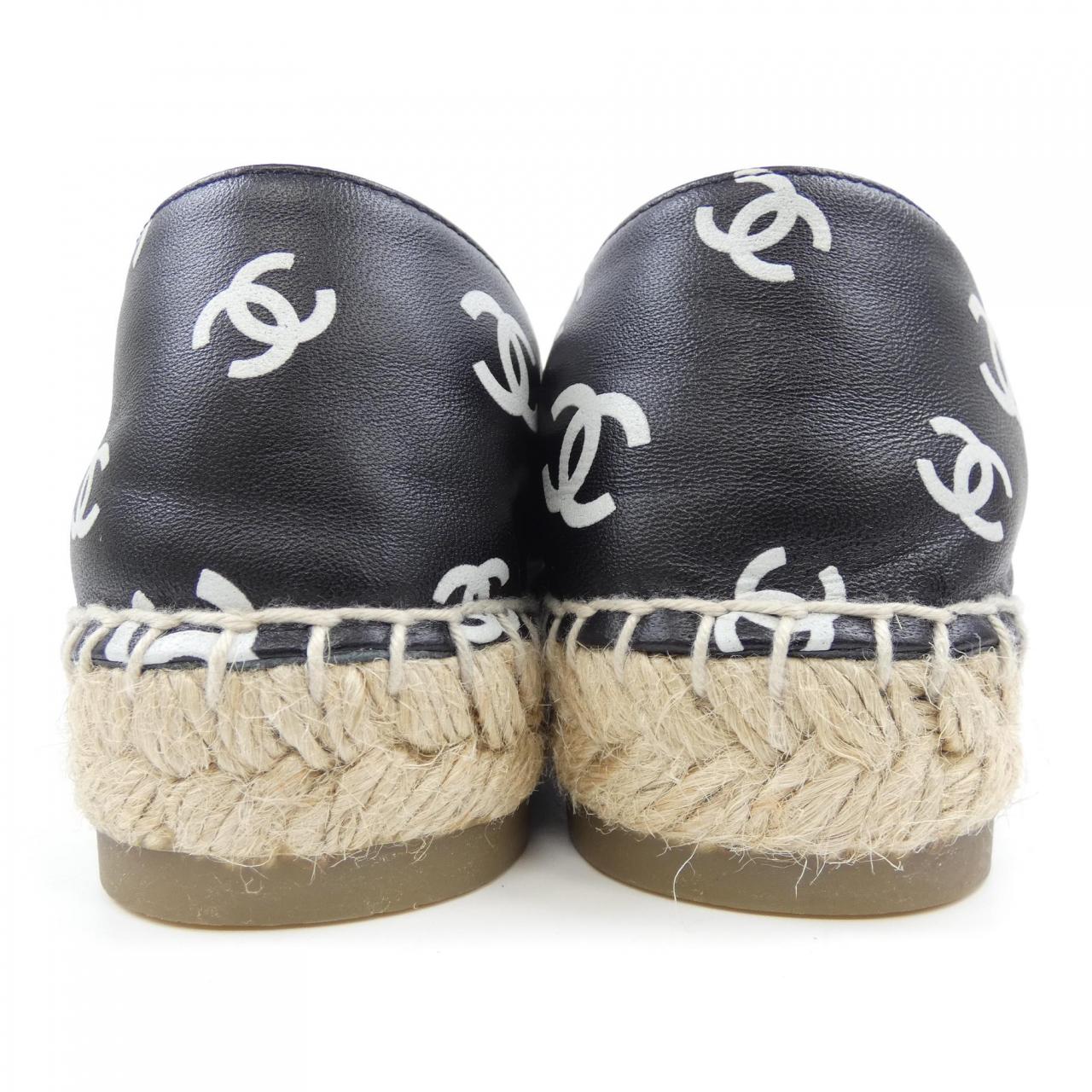 CHANEL CHANEL 麻底鞋G38628Y55871鞋