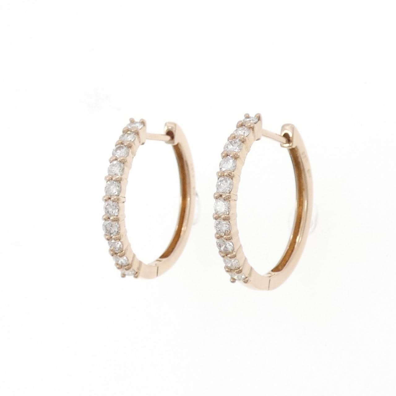 K18PG ダイヤモンド ピアス 0.51CT