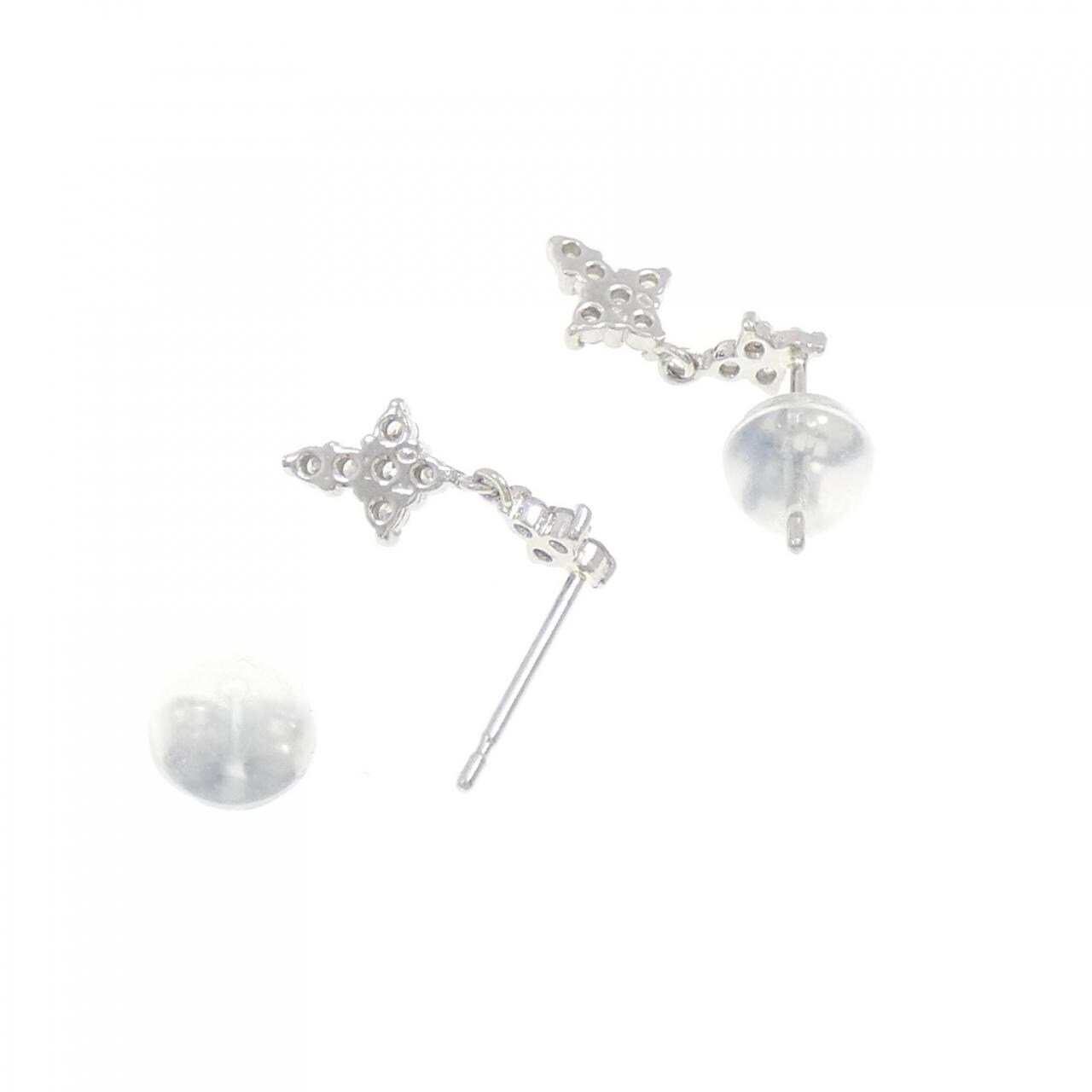 PT ダイヤモンド ピアス 0.2CT