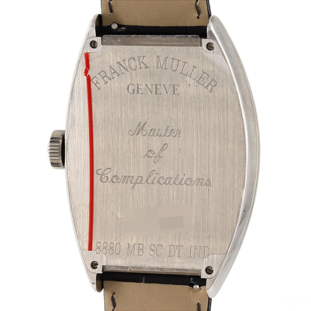 [新品] FRANCK MULLER Tonneau Curvex Master Banker 8880MBSCDTIND 精鋼自動上弦