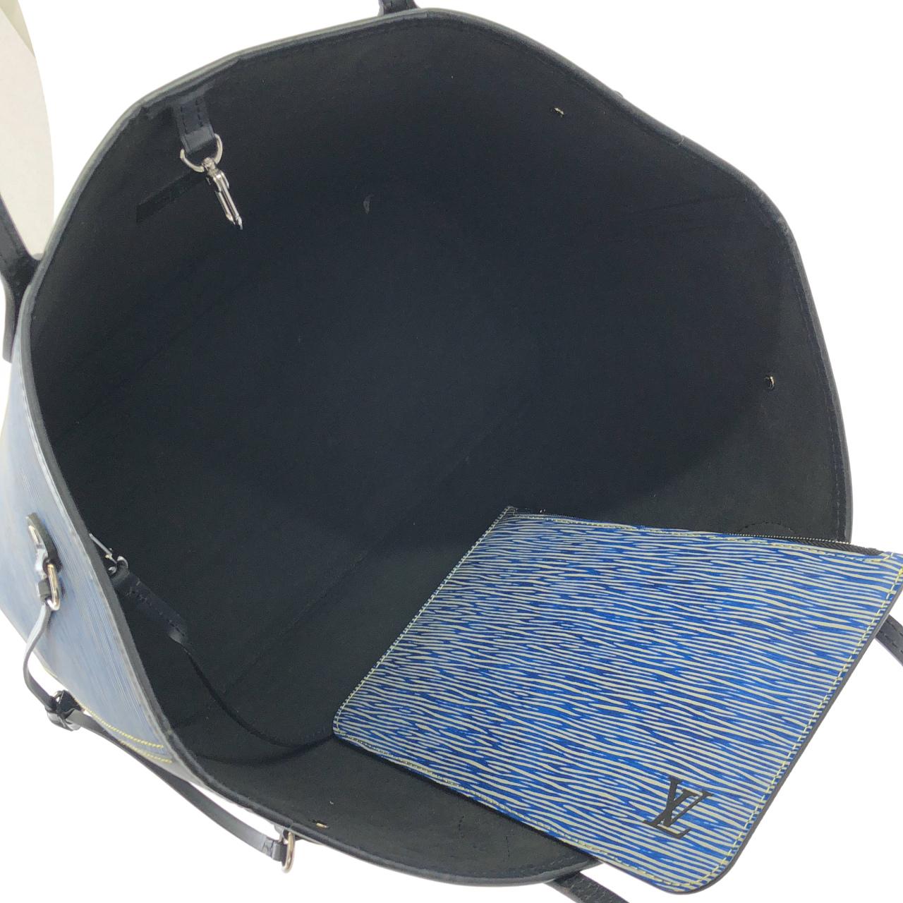 ルイヴィトン エピ デニム ネヴァーフル MM M51053 バッグ