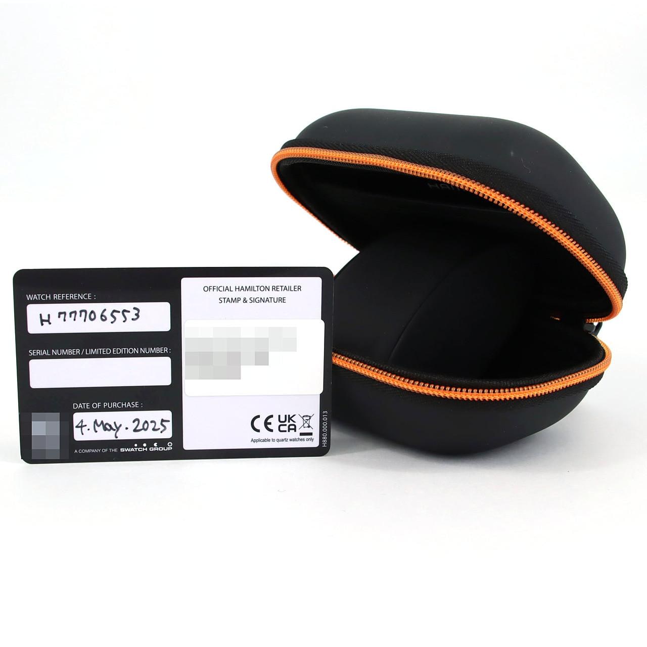 HAMILTON Khaki Navy Pioneer Auto Chrono H777060/H77706553 Stainless Steel Automatic