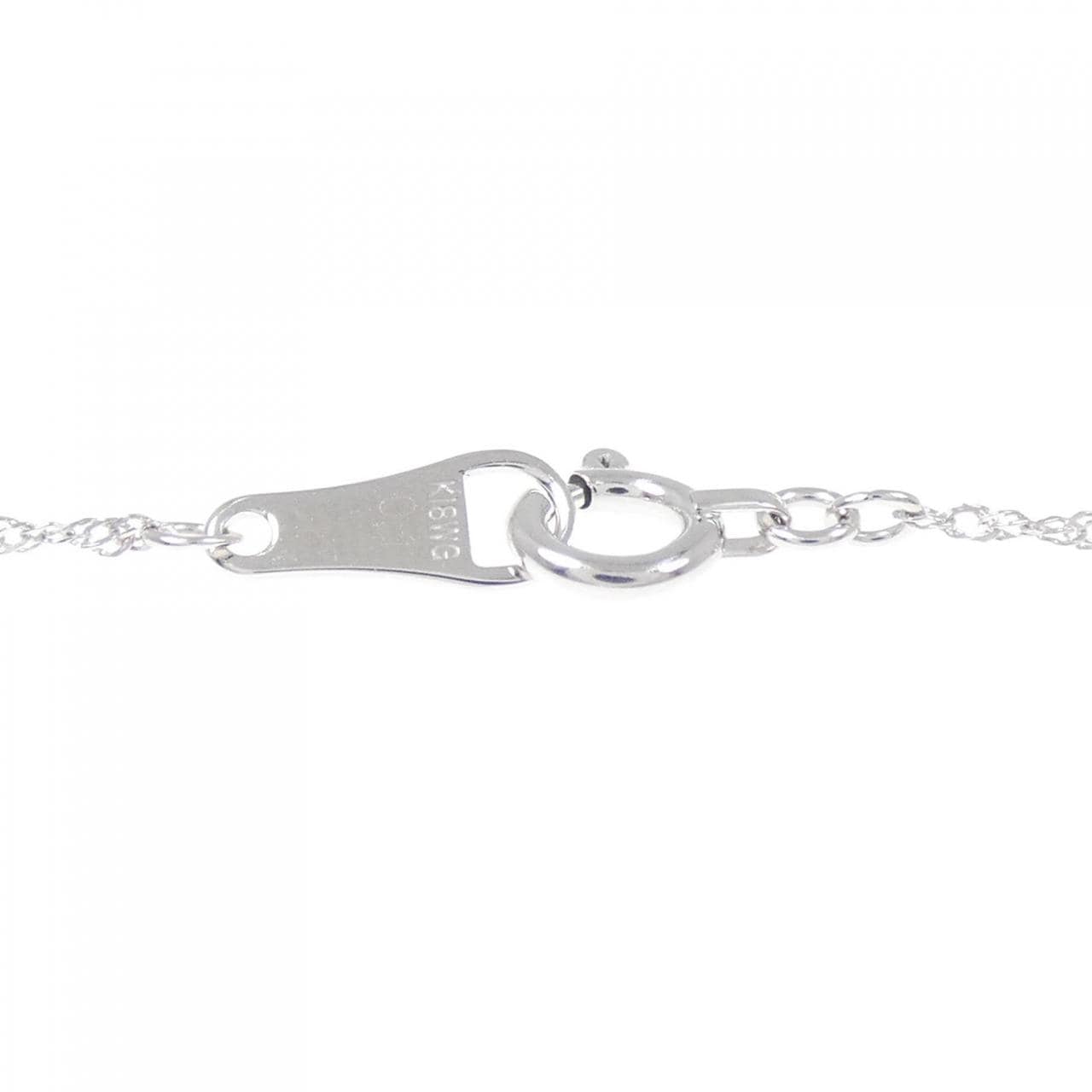 アガット ダイヤモンド ネックレス 0.1CT