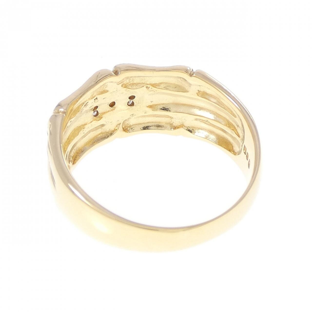 K18YG ダイヤモンド リング 0.02CT