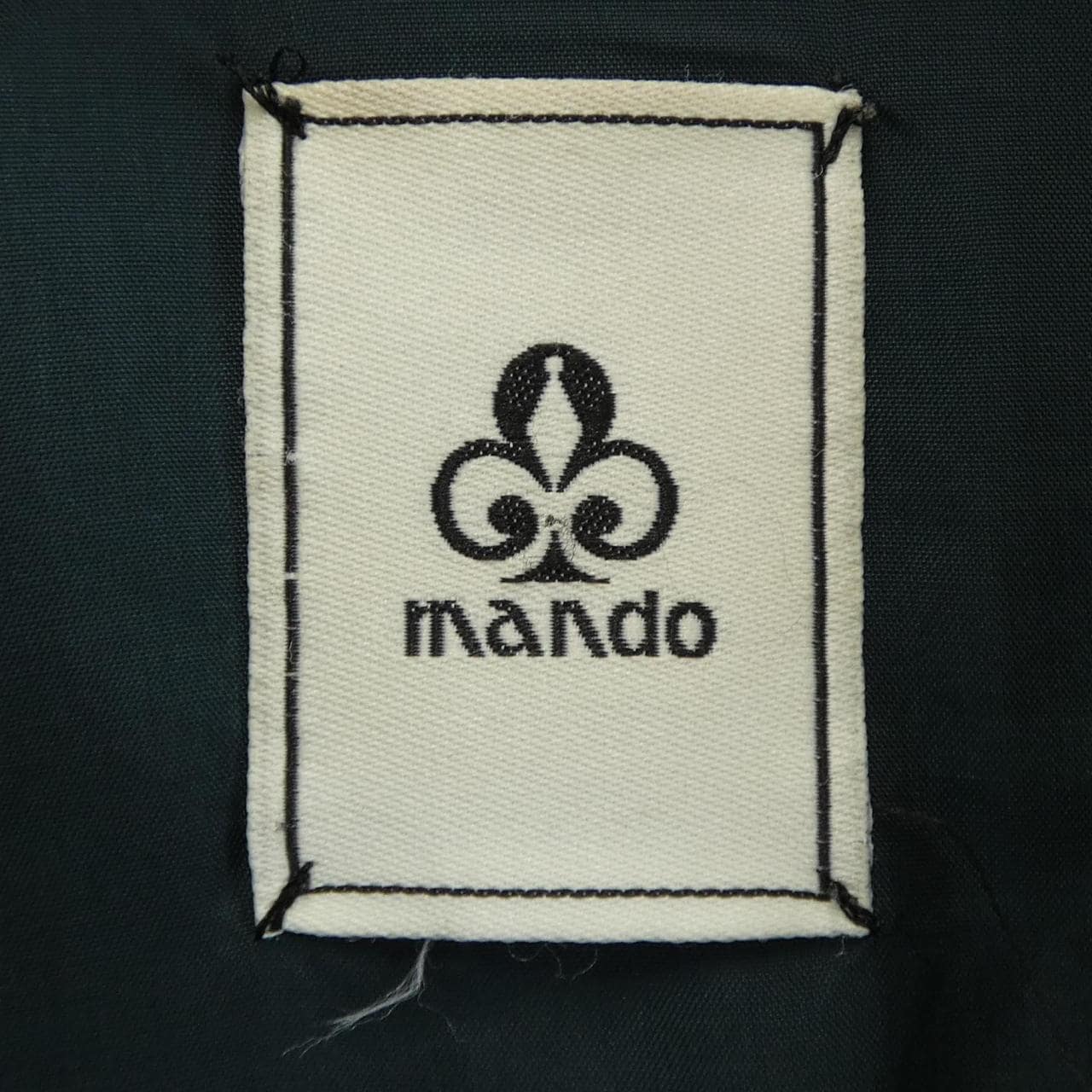 マンド mando レザーライダースジャケット