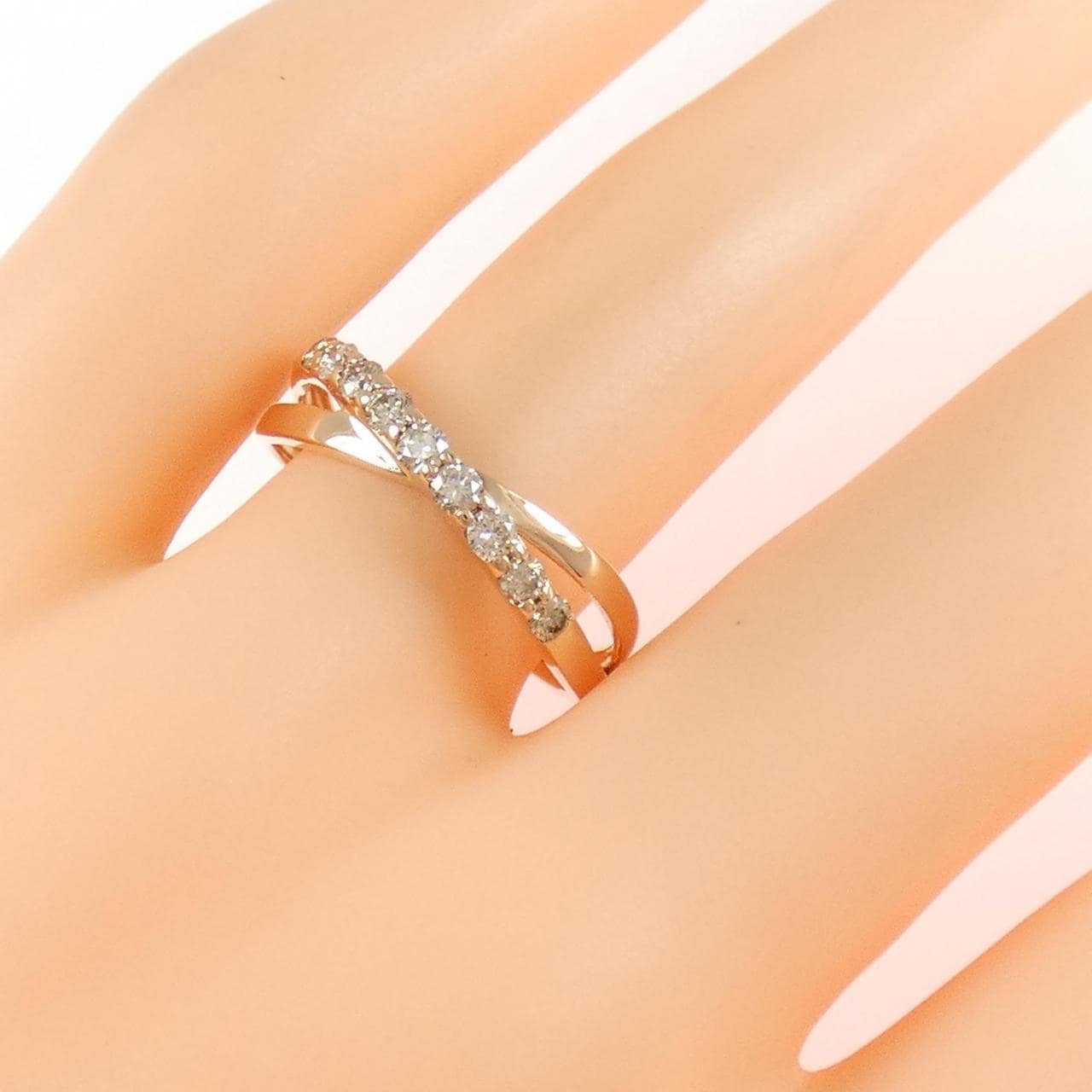 K10PG ダイヤモンド リング 0.30CT