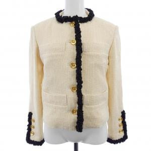 シャネル CHANEL LOOK38 P81605V74463 26S ノーカラージャケット
