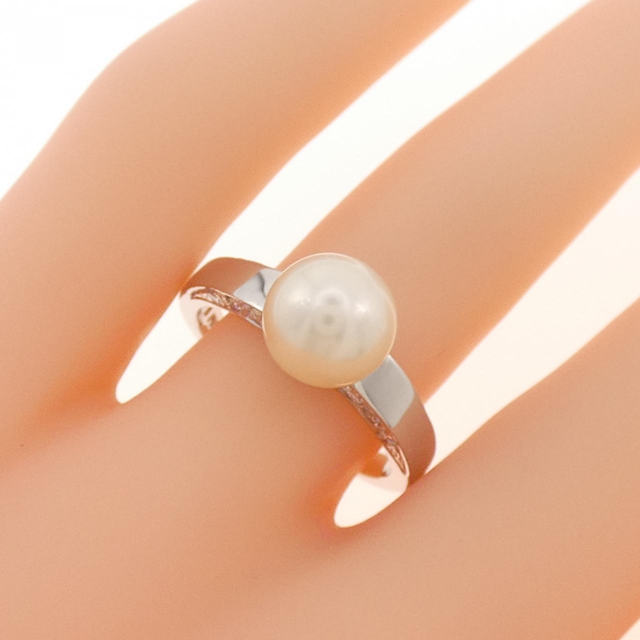 PT900 アコヤパール リング 8mm