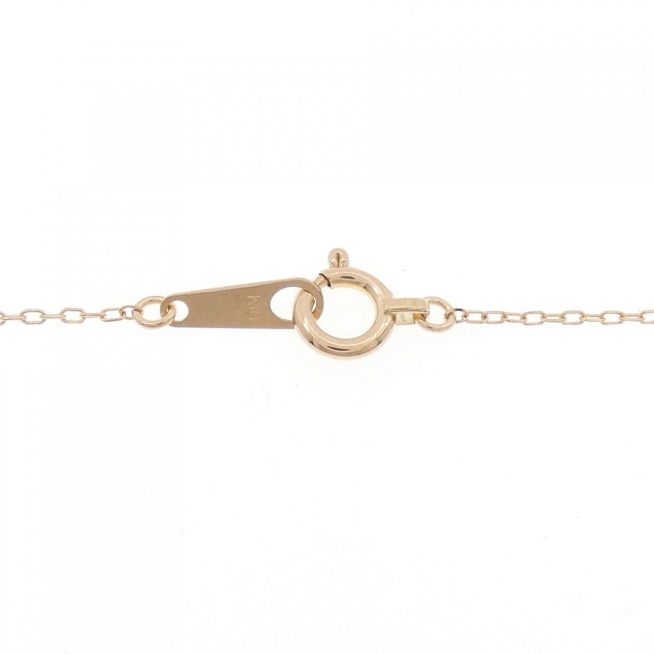 K18PG ダイヤモンド ネックレス 0.01CT