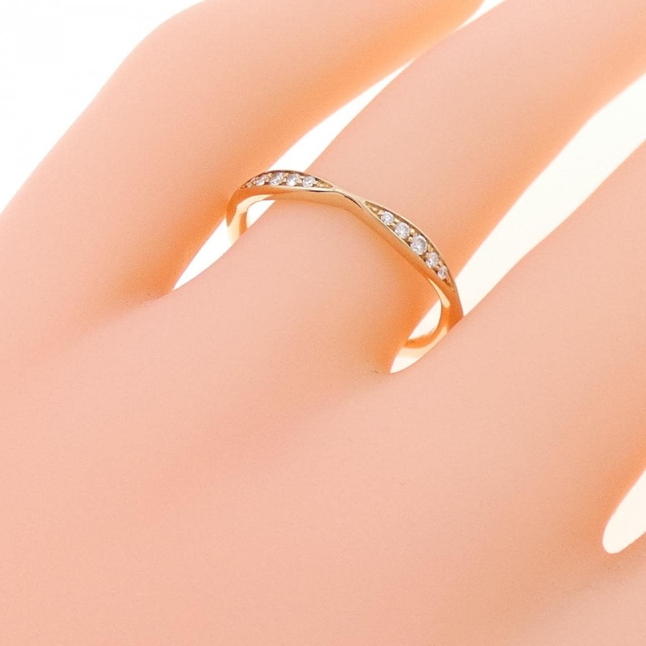 CHANEL Camellia Half Eternity Ring