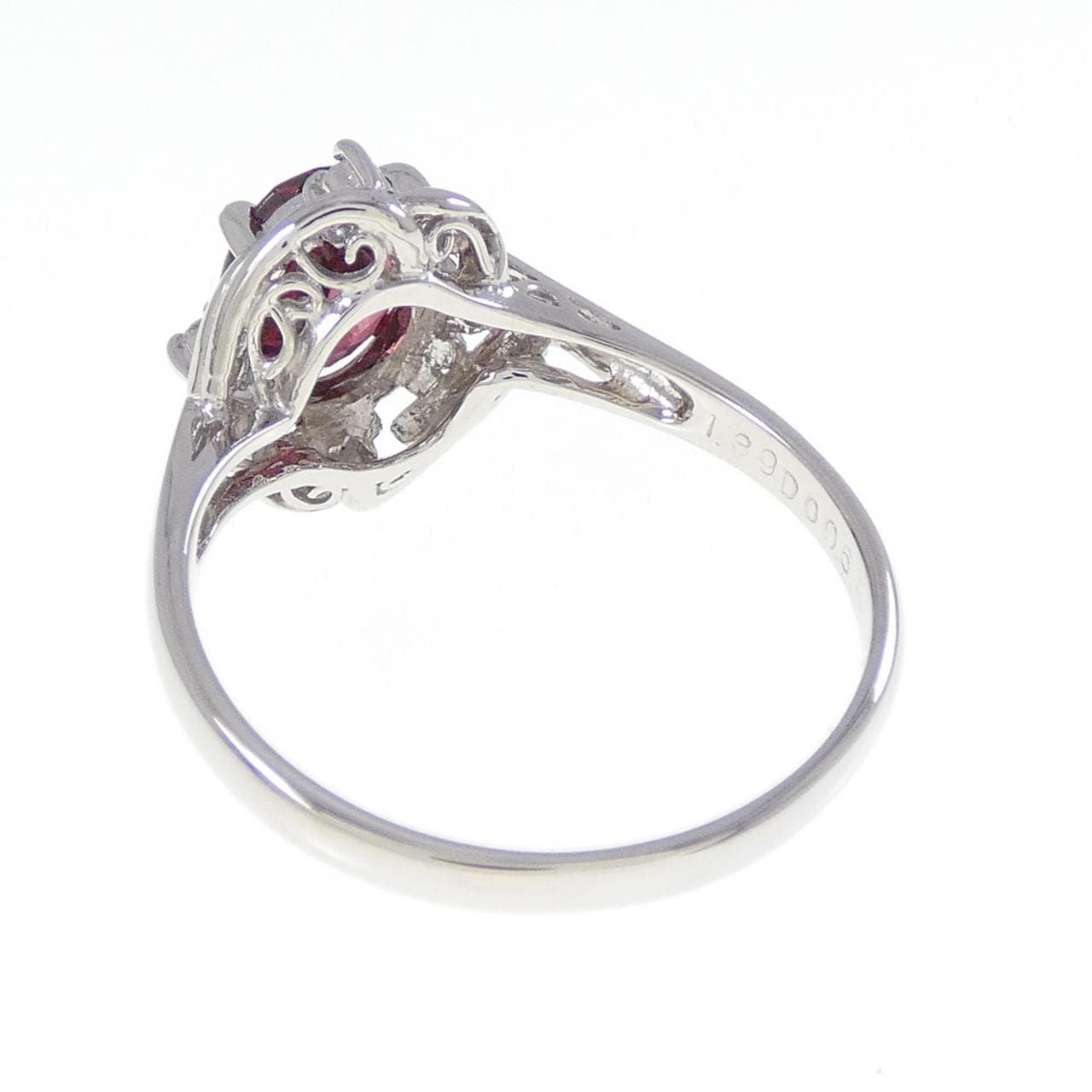 PT850 ガーネット リング 1.39CT