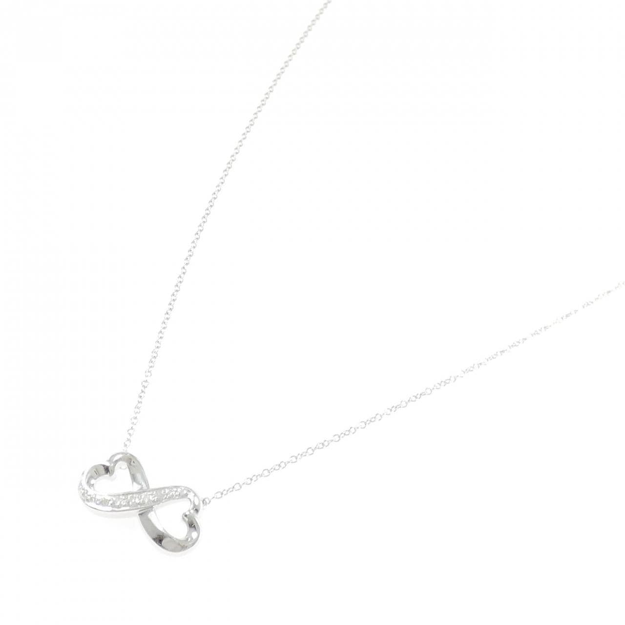 ティファニー ダブルラビングハート ネックレス
