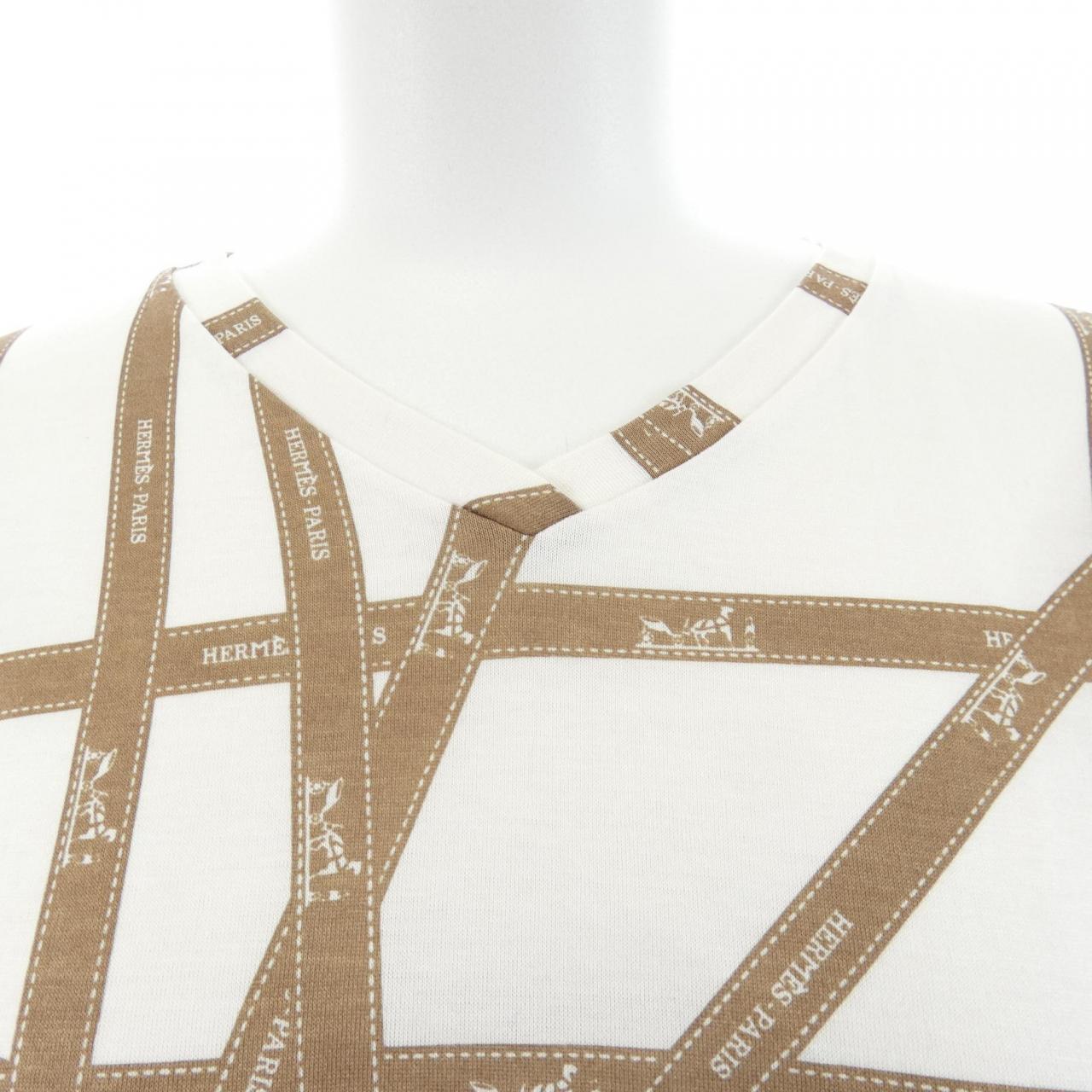 【ヴィンテージ】エルメス HERMES ボリュデュック Tシャツ