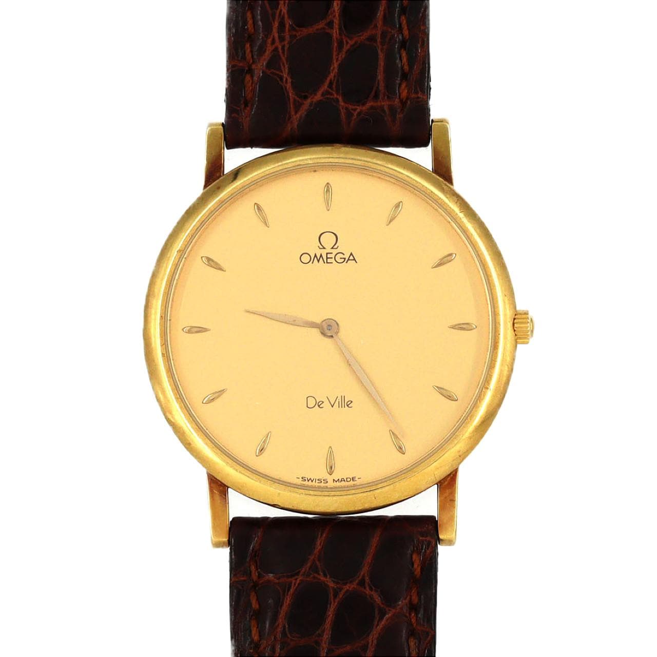 【ノーメンテナンス還元価格】オメガ デ･ヴィル YG 7300.11.02 YG クォーツ