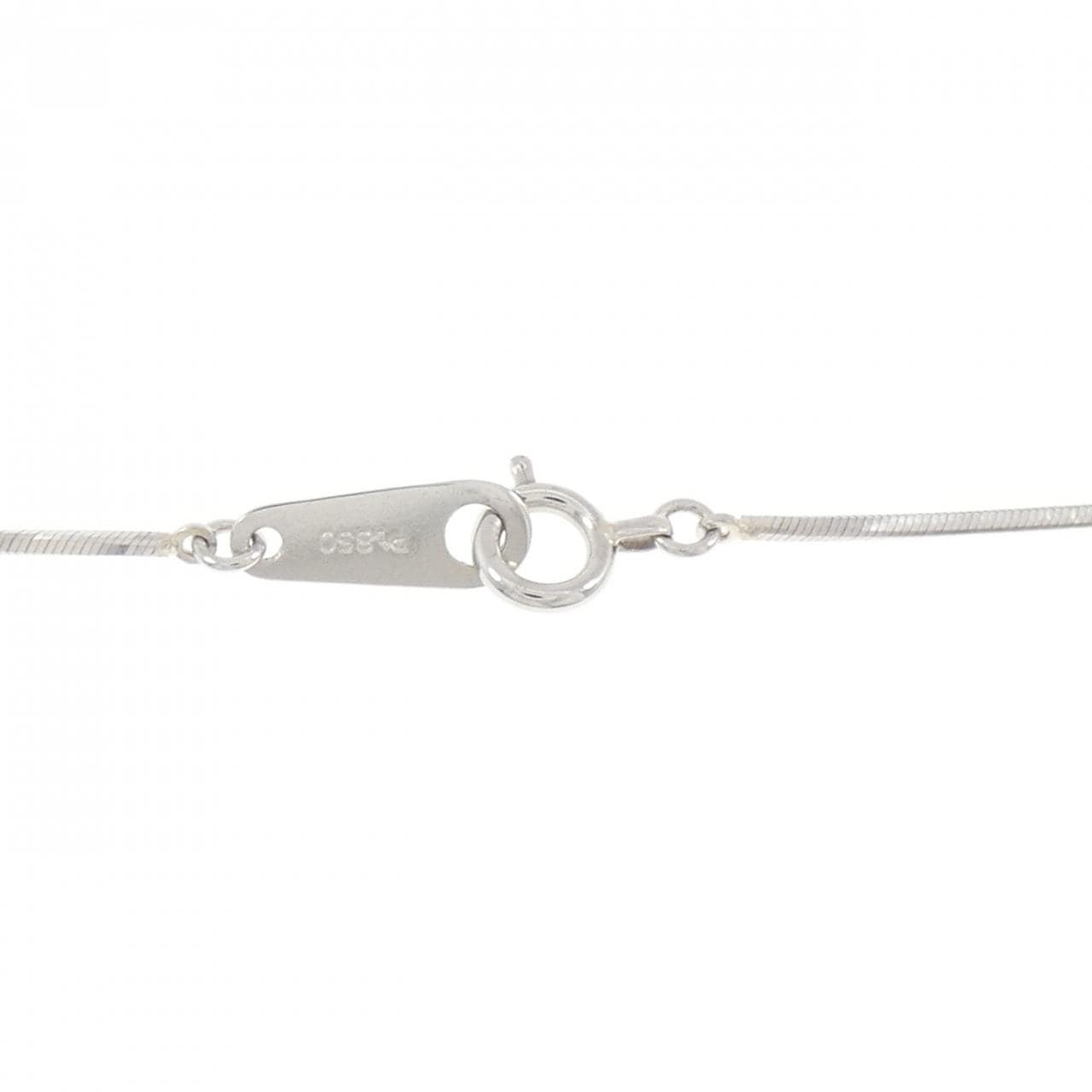 PT900/PT850 ダイヤモンド ネックレス 0.24CT