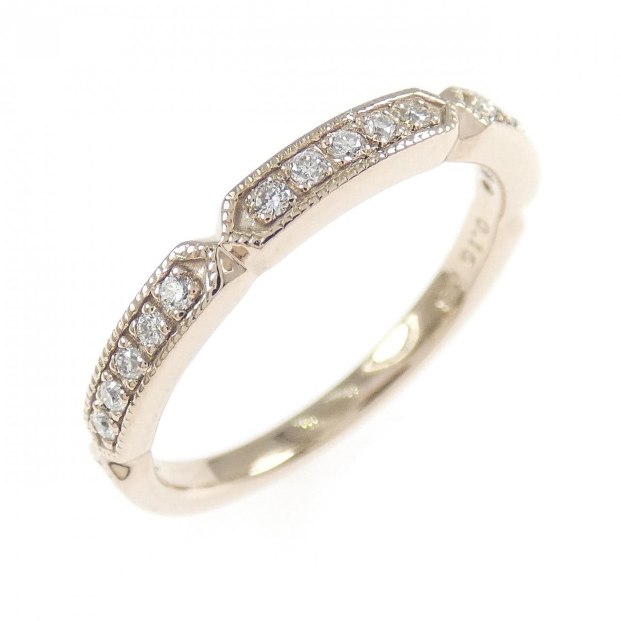 アガット ダイヤモンド リング 0.10CT