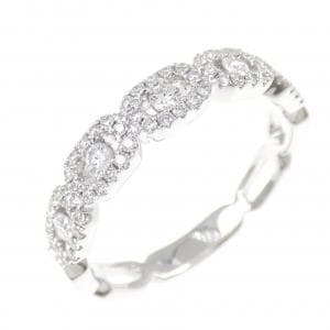K18WG ダイヤモンド リング 0.39CT