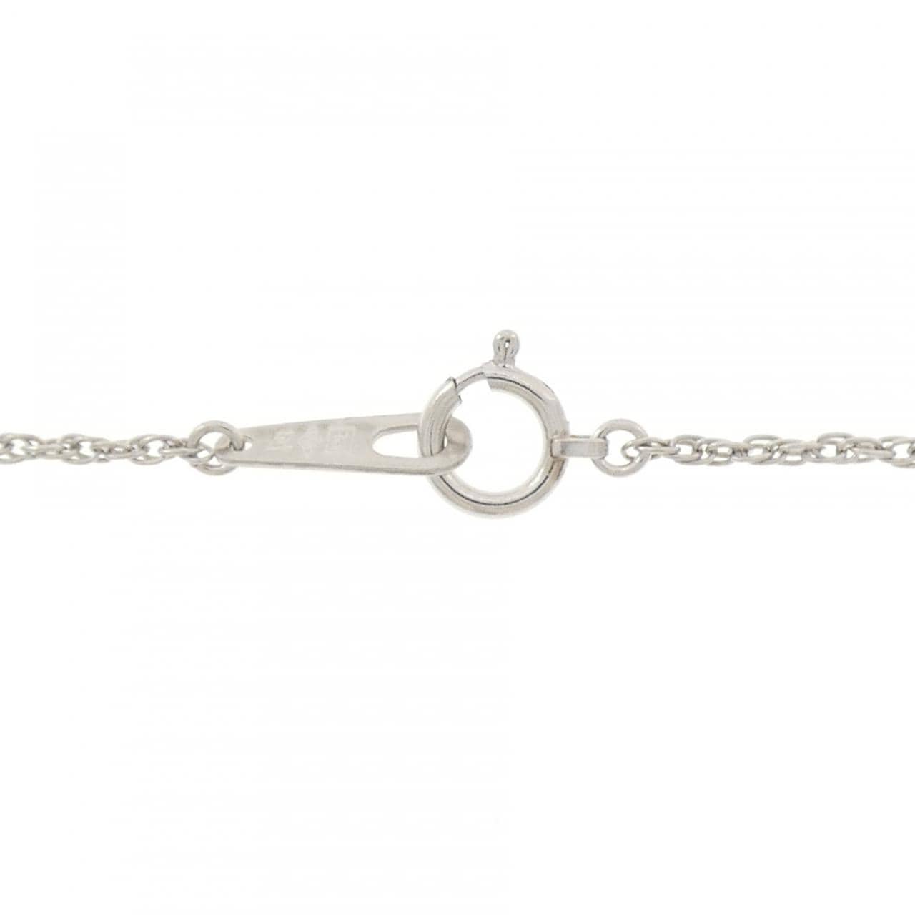 PT900/PT850 エメラルド ネックレス 0.43CT