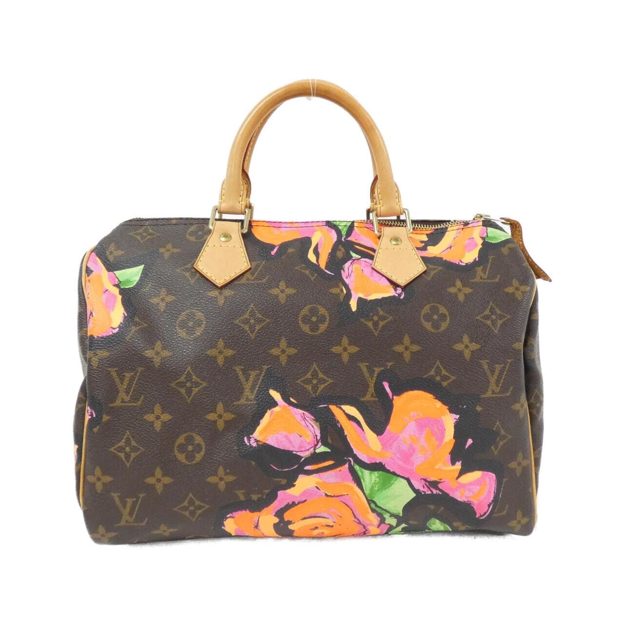 LOUIS VUITTON Monogram Rose (Stephen Sprouse) Speedy 30 厘米 M48610 波士顿包