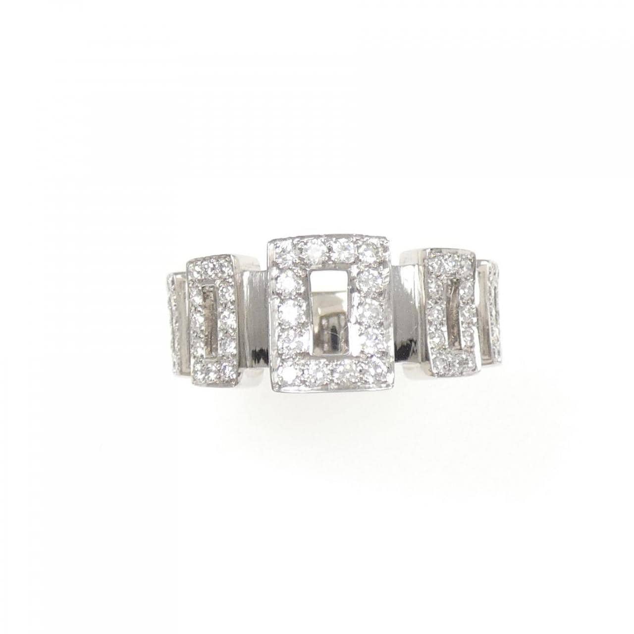 K18WG Diamond ring
