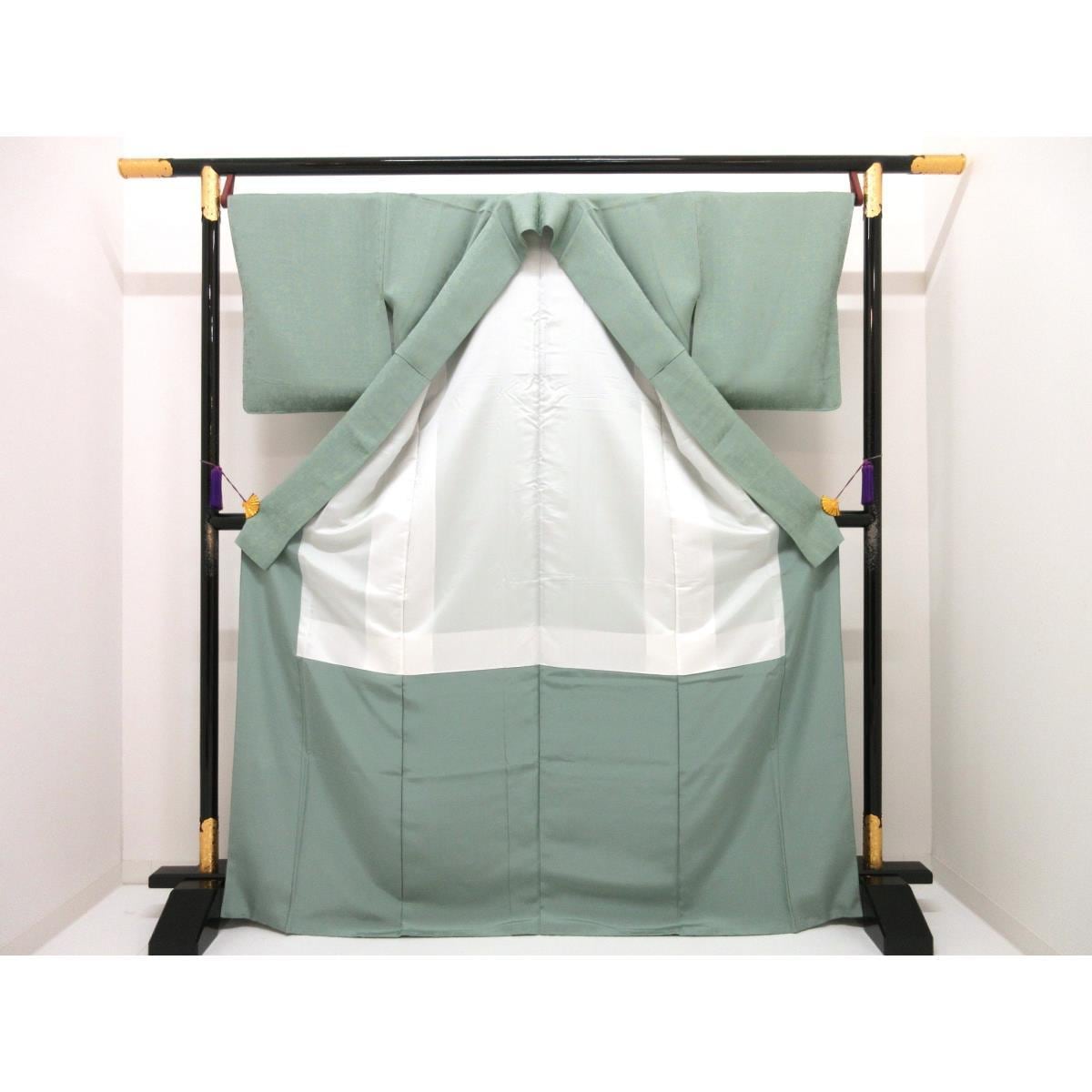 【未使用品】小紋　丸に片喰