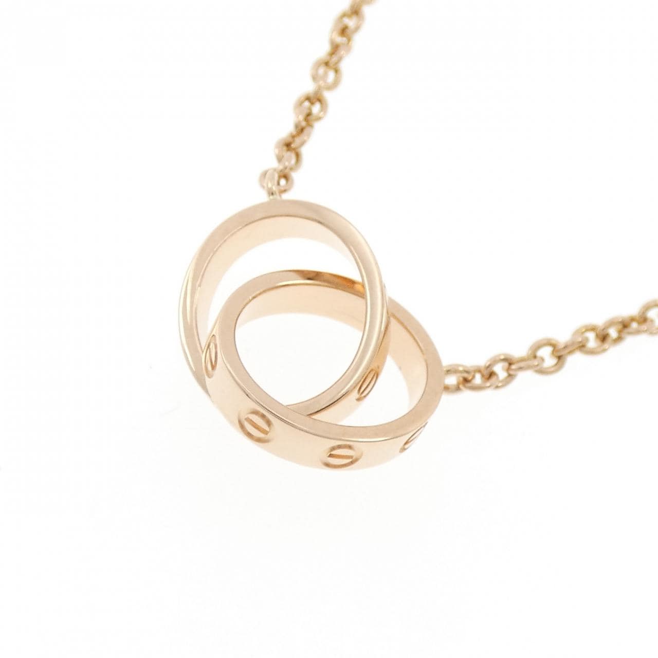 カルティエ ベビーラブ ネックレス