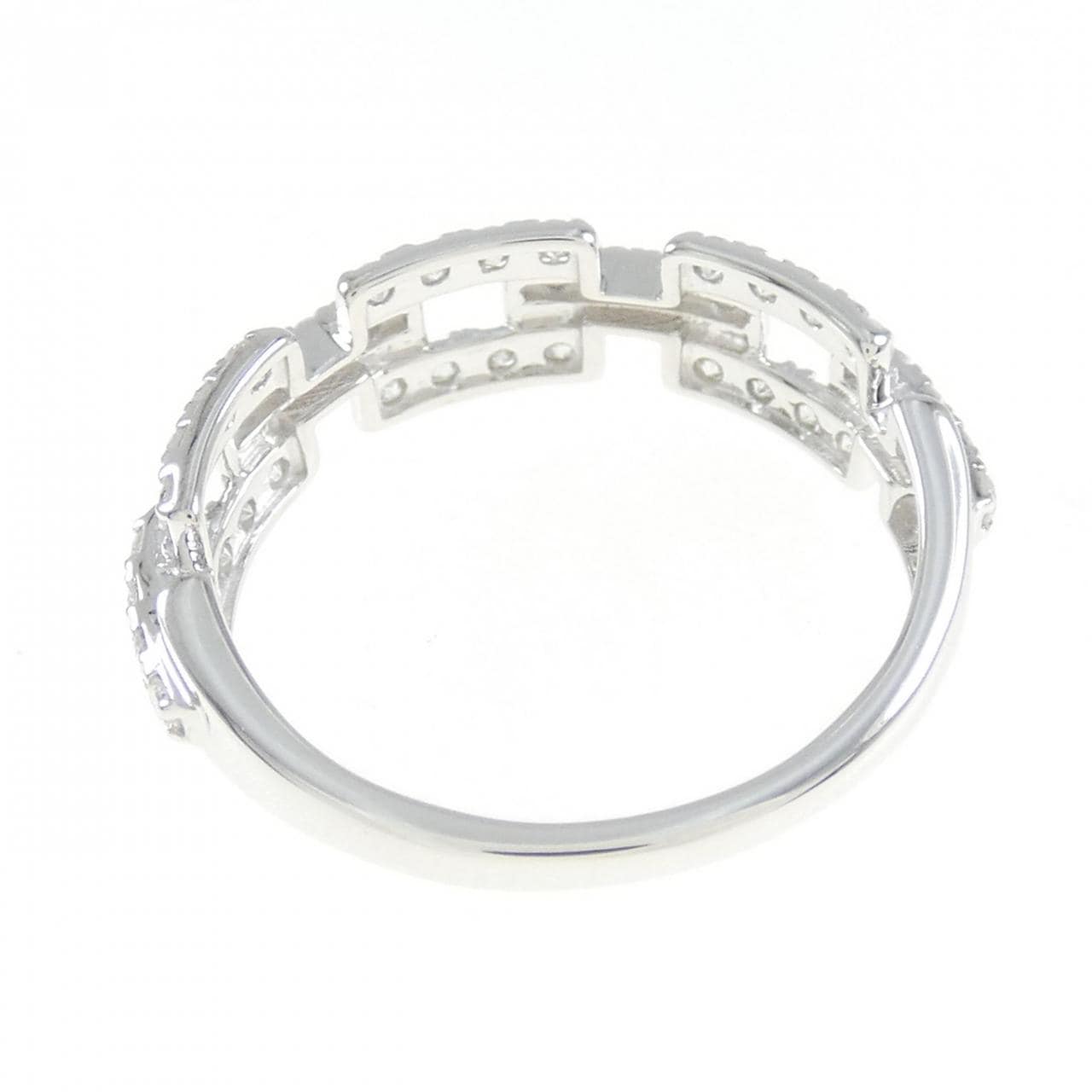 K18WG ダイヤモンド リング 0.50CT