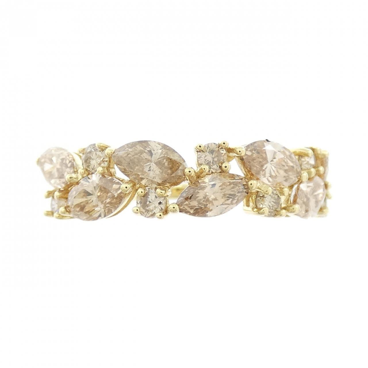 K18YG ダイヤモンド リング 0.25CT