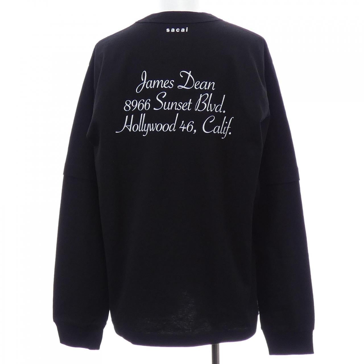 サカイ SACAI James Dean L/S T-shirt 25-0921S UNISEX Tシャツ