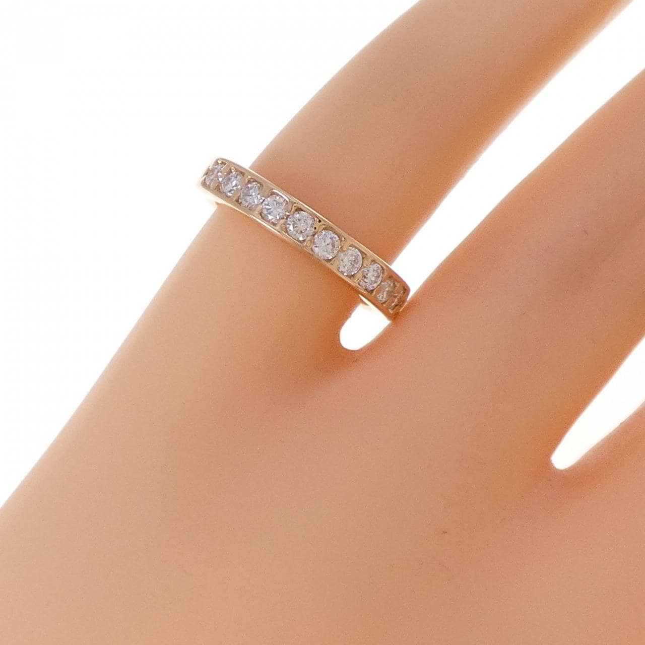 K18PG ダイヤモンド リング 0.33CT