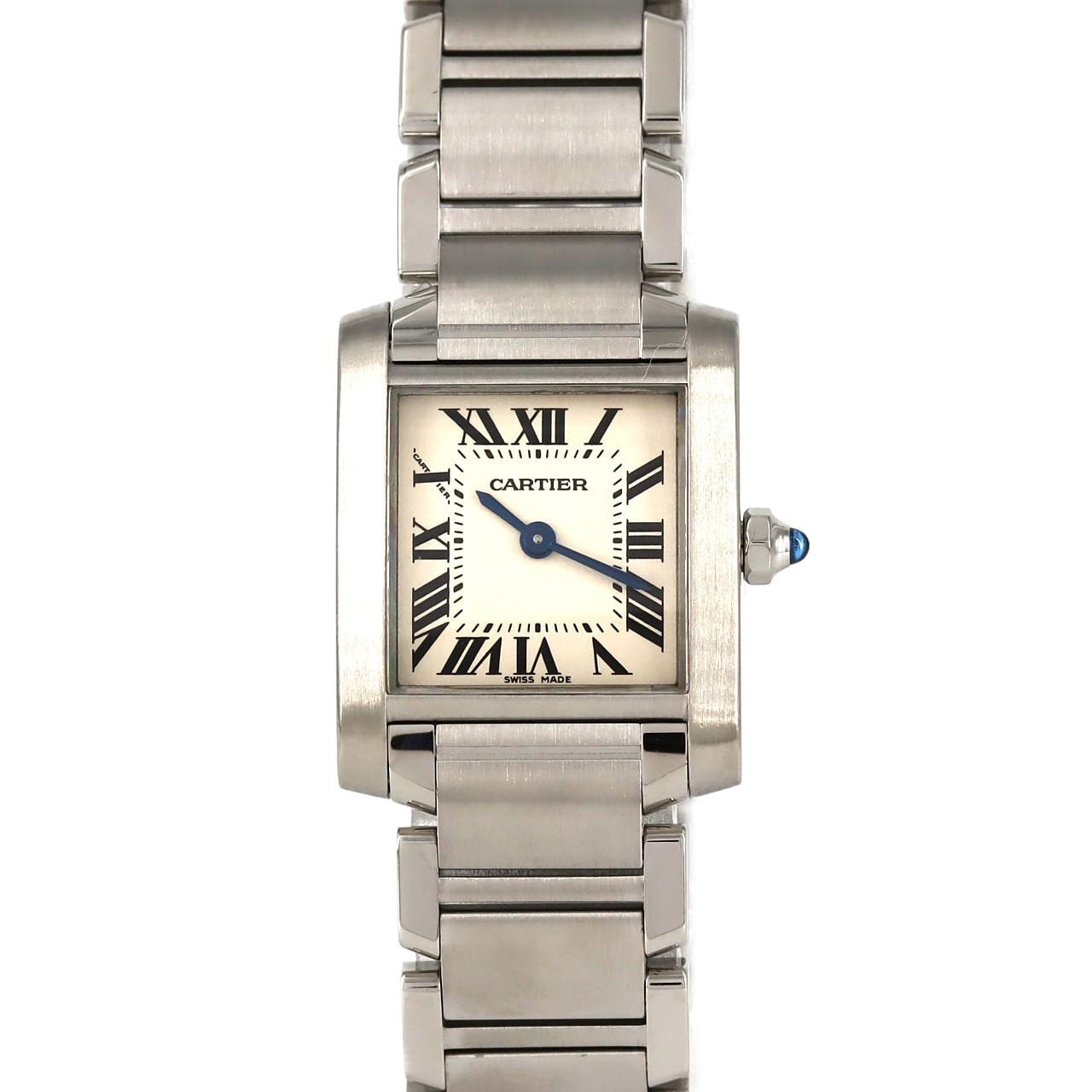 カルティエ タンクフランセーズSM W51008Q3 SS クォーツ