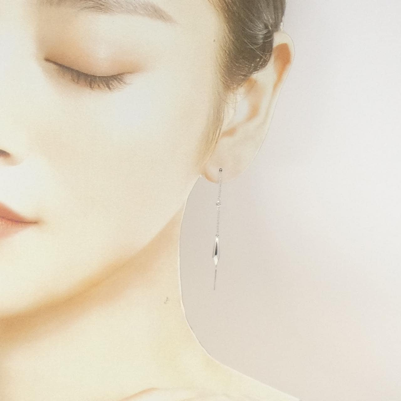 PT850 ダイヤモンド ピアス