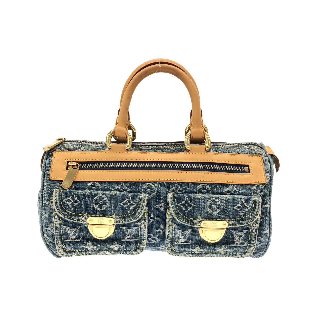 ルイヴィトン モノグラム デニム ネオ スピーディ M95019 ボストンバッグ