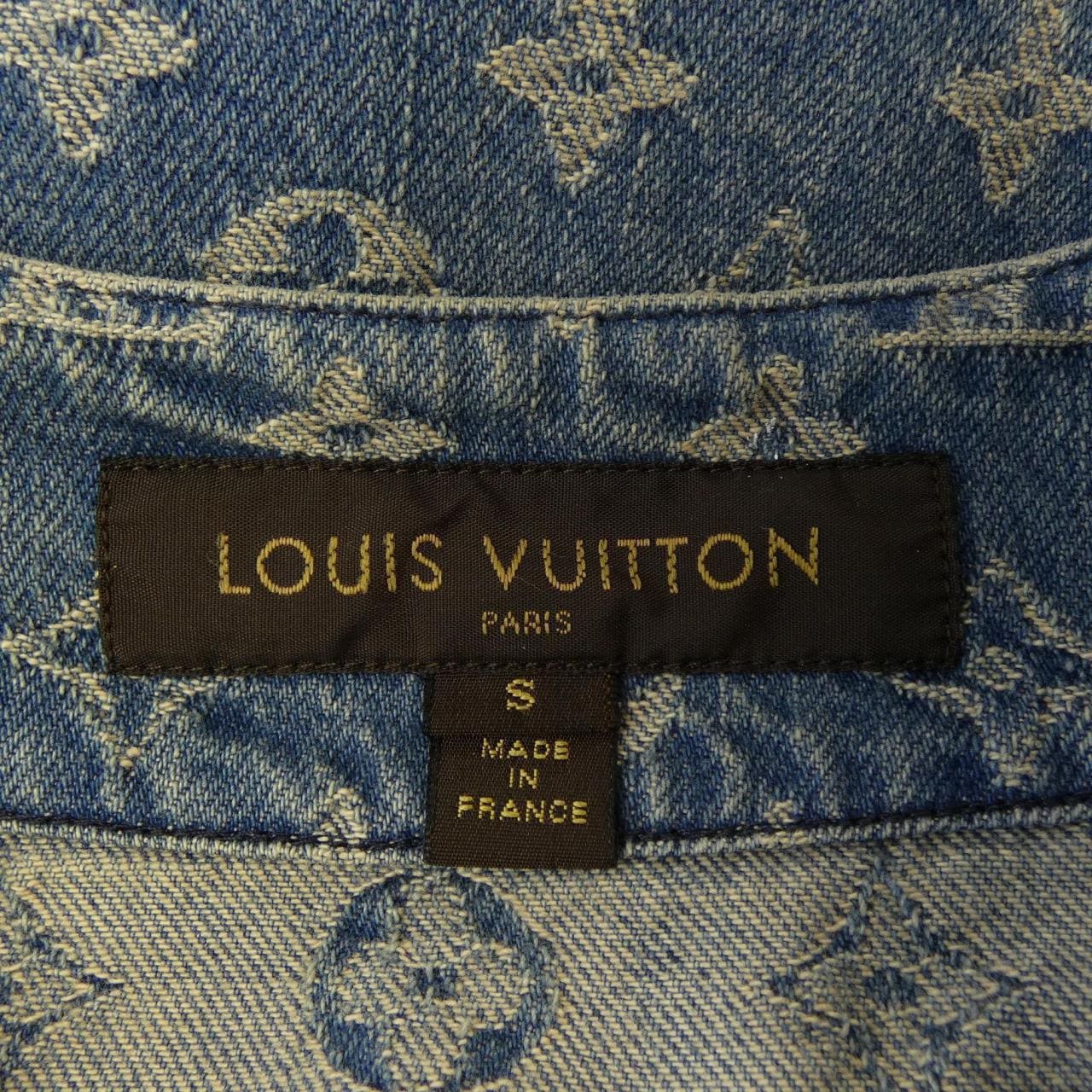 ルイヴィトン LOUIS VUITTON ジャカードデニムベースボール HDD92WALL SUPRREME S／Sシャツ
