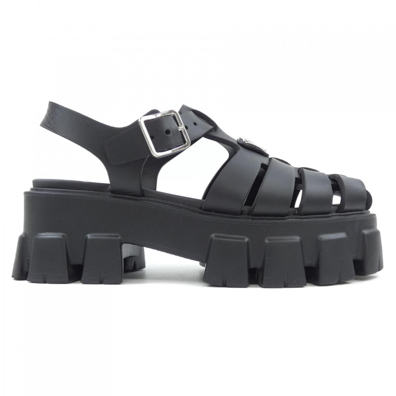 プラダ PRADA トライアングルロゴ モノリス 1X853M フォームラバー サンダル