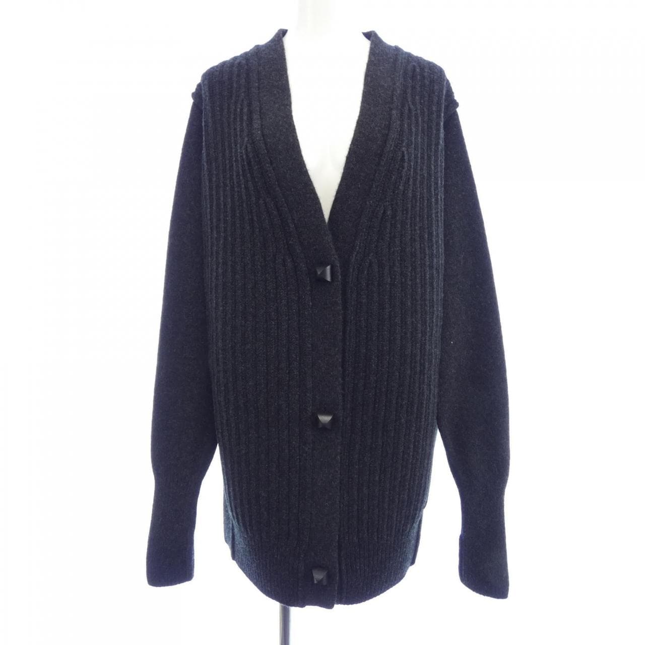 エルメス HERMES メドール 5H2723DA ロングカーディガン