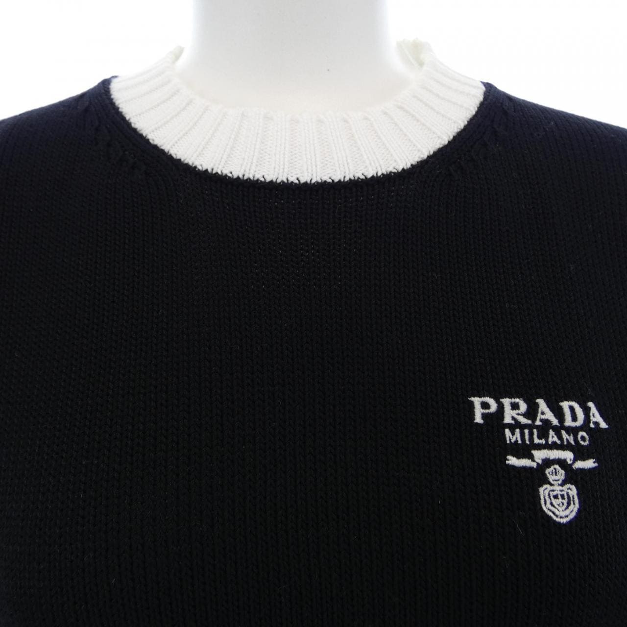 プラダ PRADA コットン クルーネック セーター P24I1R S212 1Z05 ニット