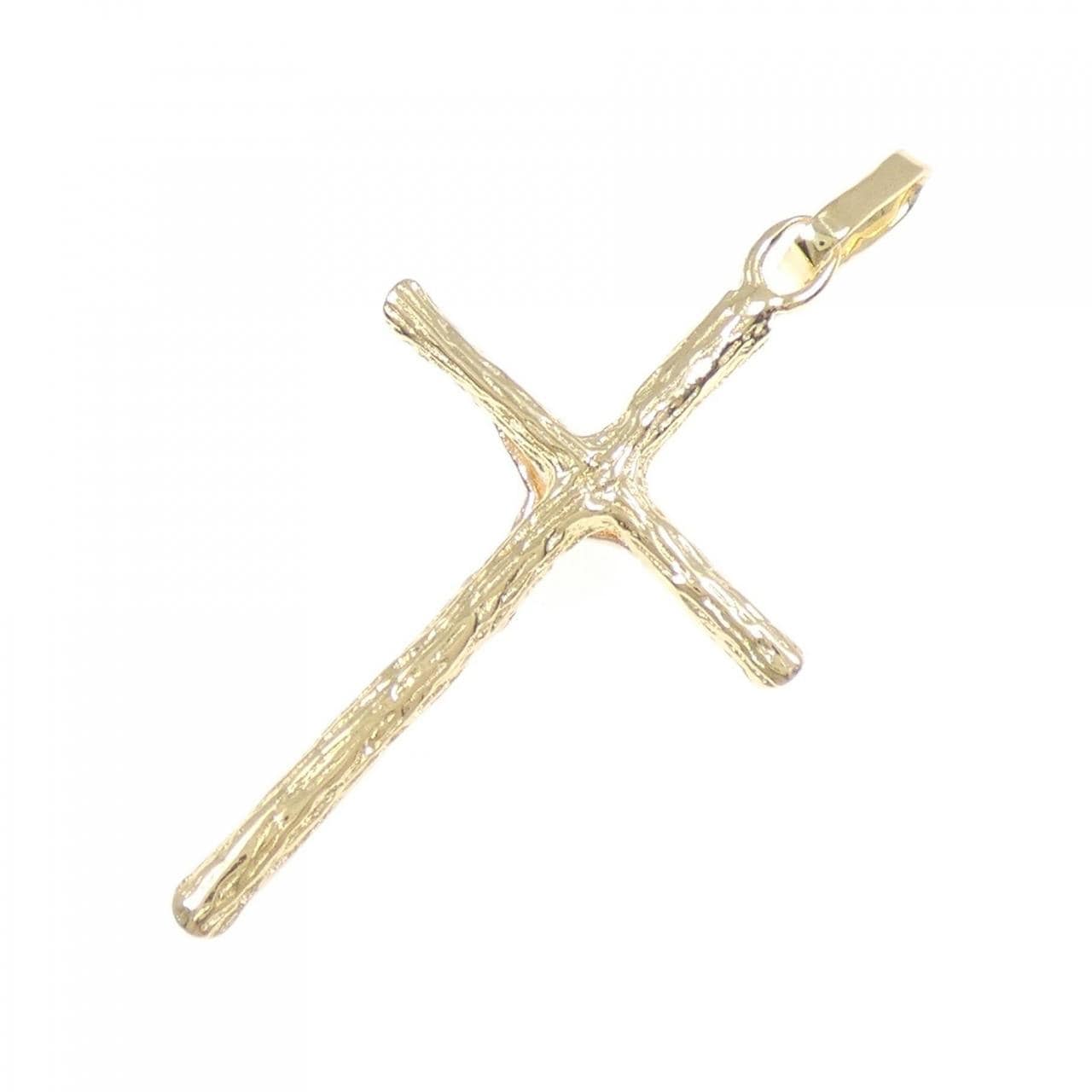 750YG/750PG クロス ペンダント