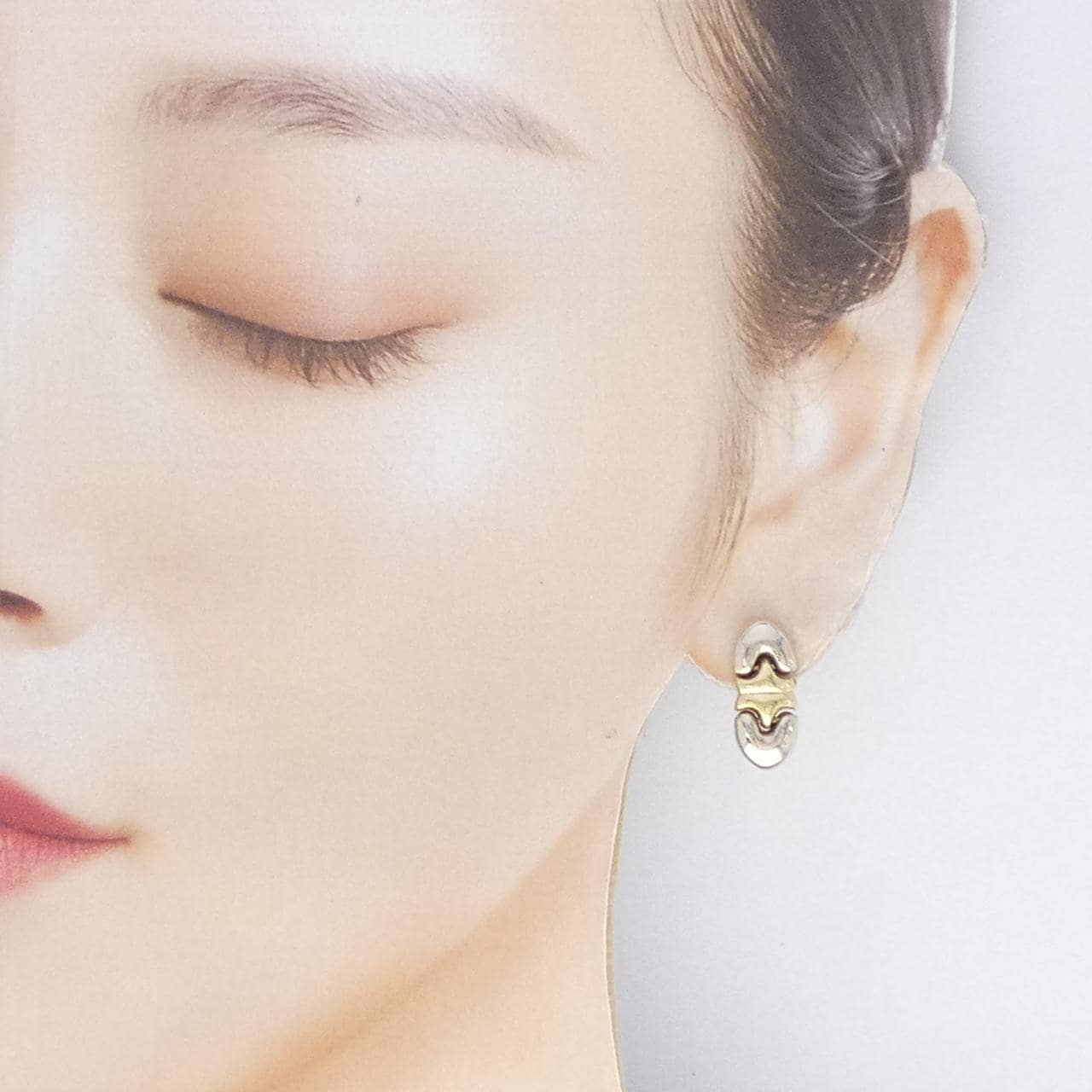 K18YG/K18WG ピアス