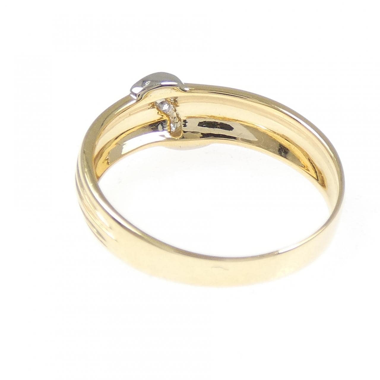 750YG/750WG ダイヤモンド リング 0.02CT