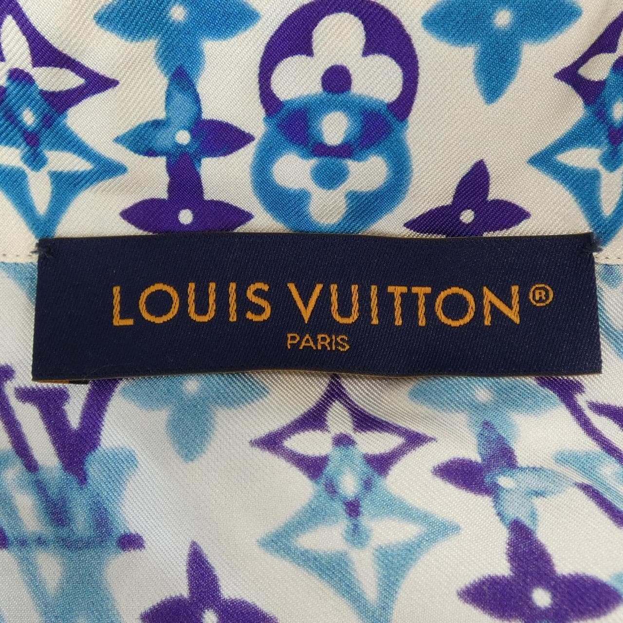 ルイヴィトン LOUIS VUITTON モノグラム･オーバーラップ モチーフ HUS73WUL6 S／Sシャツ