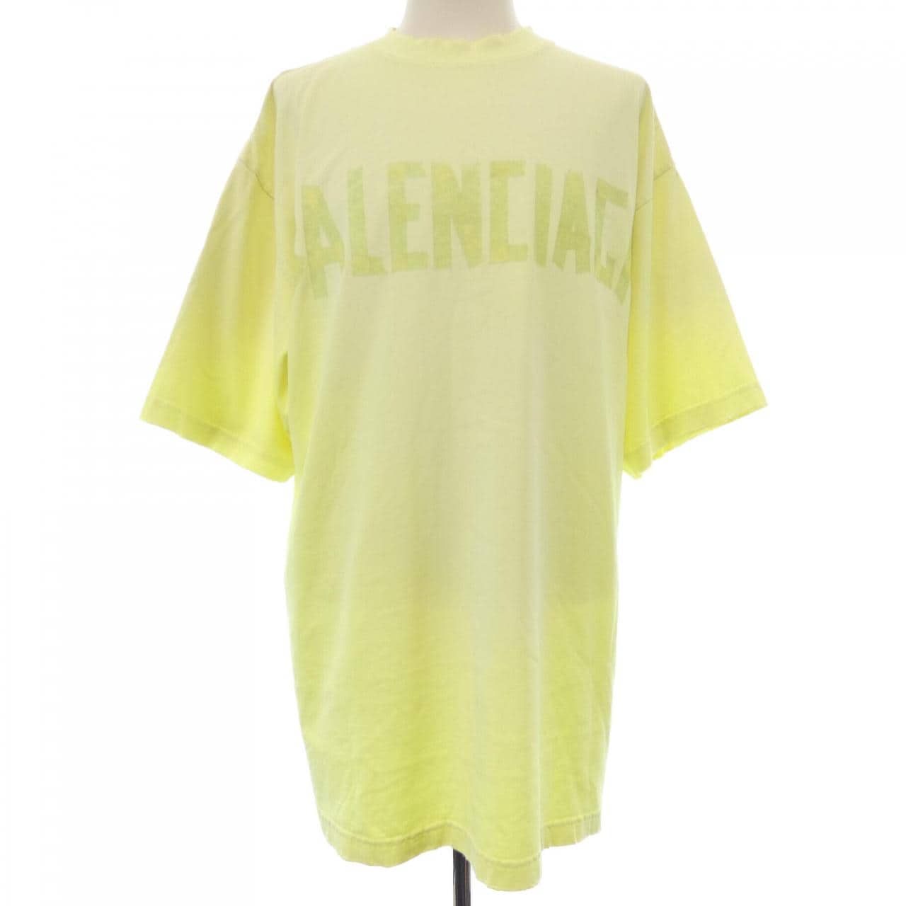 バレンシアガ BALENCIAGA TAPE TYPE Tシャツ ミディアムフィット 739784 TOVA9 UNISEX Tシャツ